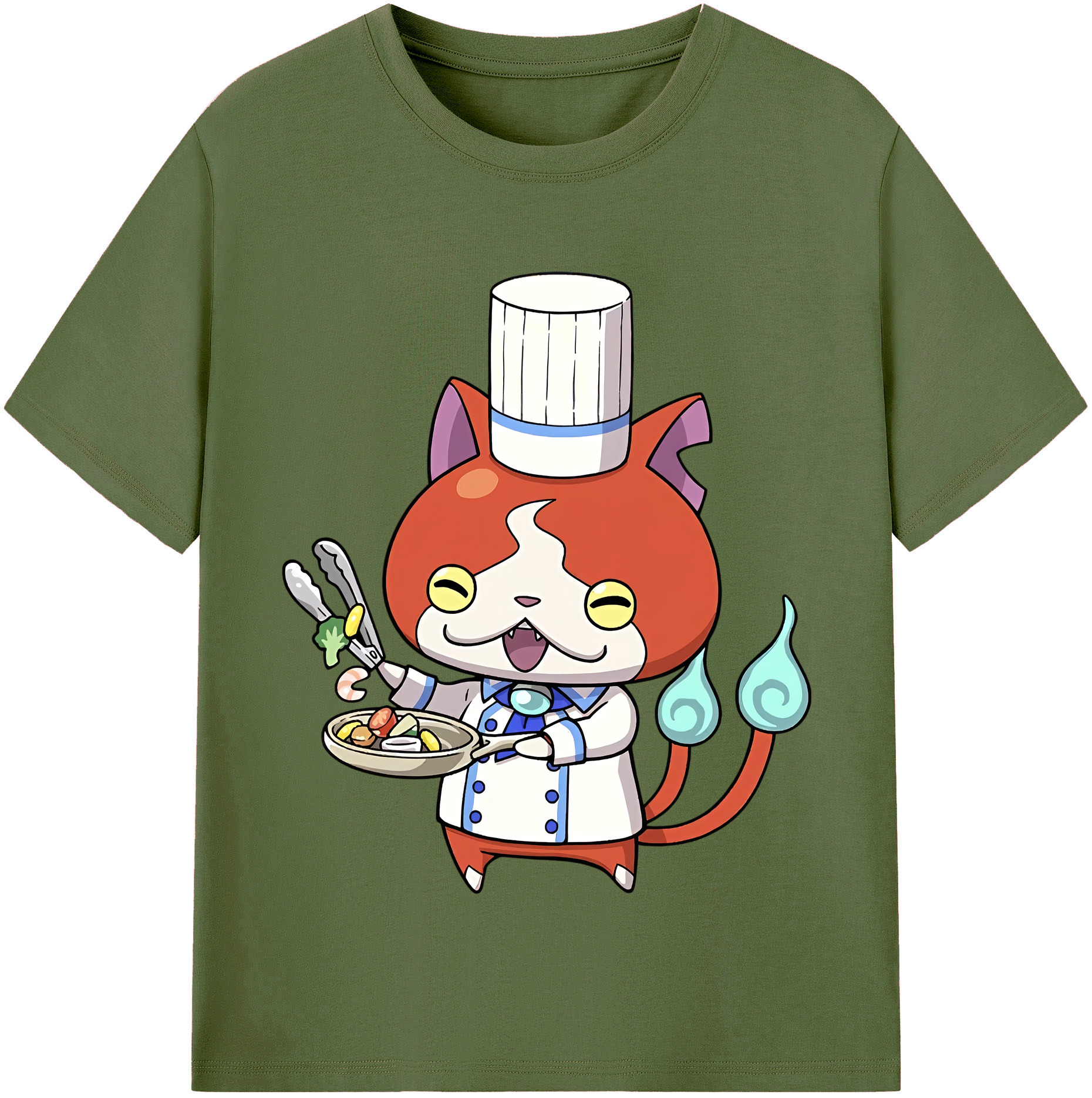 （画像用） 妖怪ウォッチ Yo-kai Watch 綿100％半袖Tシャツ（フロントプリント）